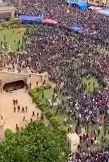 Protesto no Sri Lanka, 2022